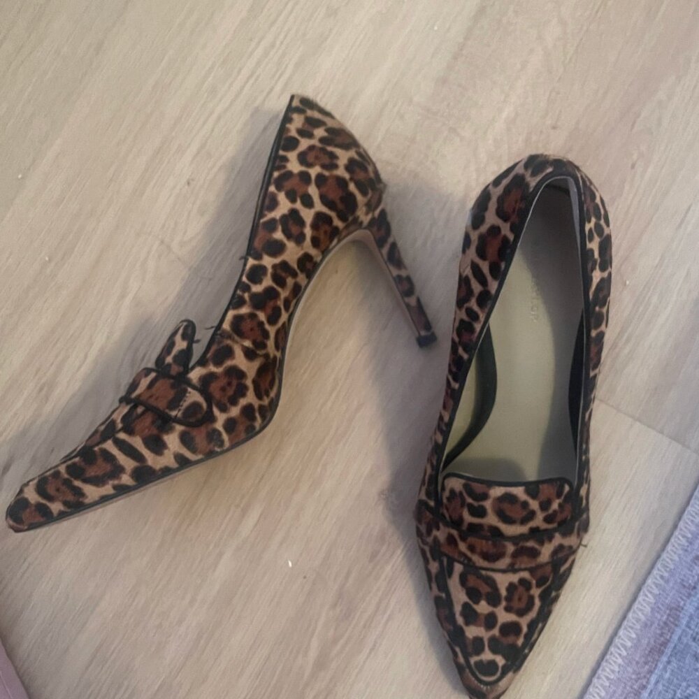 Ann Taylor Cheetah Print Heels